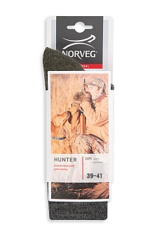 Термоноски мужские HUNTER серо-зеленый