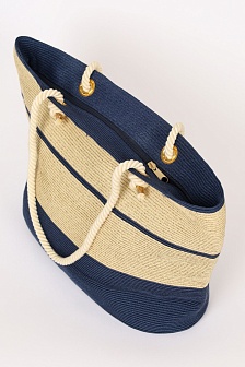 Сумка NAEMY B02-25 бежево-синий