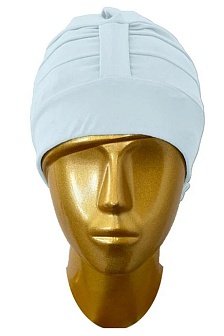 Шапочки для бассейна из ткани женская на липучке LSW САР 20 126